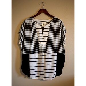Anthropologie Striped Blouse